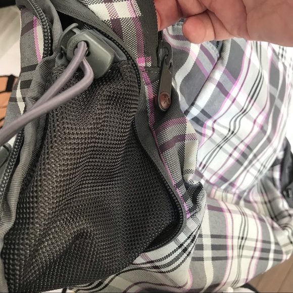 Dakine Prom purple and grey backpack - Picture 7 of 10